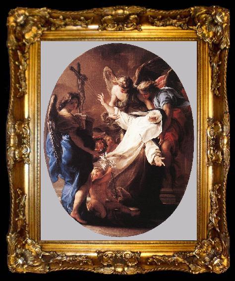framed  BATONI, Pompeo The Ecstasy of St Catherine of Siena, ta009-2